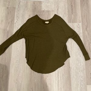 Aritzia waffle long sleeve